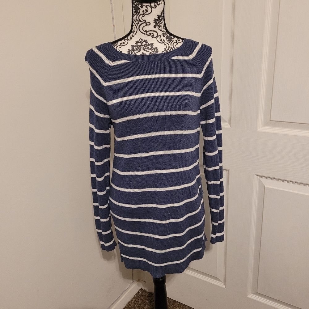 ‎Banana Republic stripped tunic Sweater